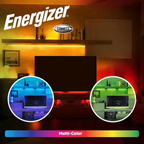 Smart 16.4ft Multicolor LED Light Strip - Image 5
